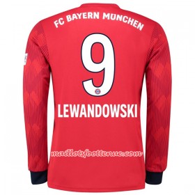 Maillot/Tenue Bayern Munich Lewandowski 9 Domicile 2018/2019 Manche Longue